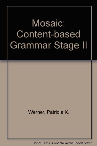Book Mosaic II: A Content Based Grammar free