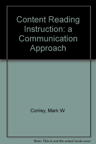 Book Content Reading Instruction: A Communication Approach free