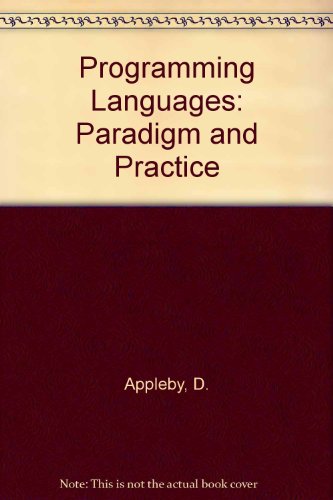 Book Programming Languages: Paradigm and Practice free