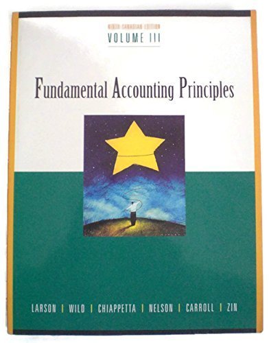 Book Fundamental   Accounting Principles  Volume III free