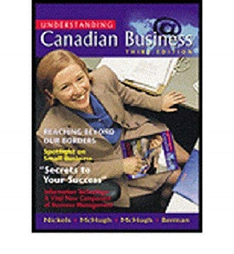 Book Understanding Canadian Business free