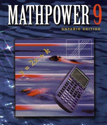 Book MATHPOWER 9 Ontario Edition free