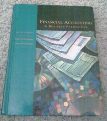 Book Financial Accounting: A Business Perspective (Irwin/McGraw-Hill Series in Principles of Accounting) free