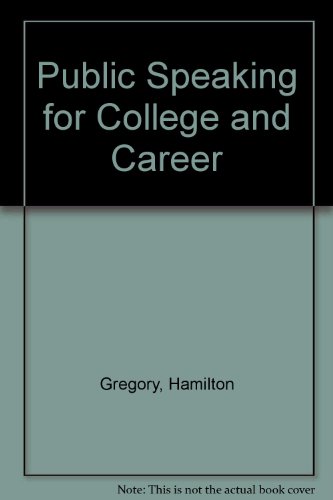 Book Public Speaking for College and Career free