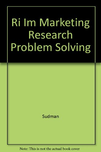 Book Instructor's Manual: Im Marketing Research Problem Solving free