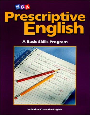 Book Prescriptive English - Student Edition Book E free
