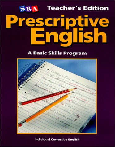 Book Prescriptive English - Teacher Edition Book E free
