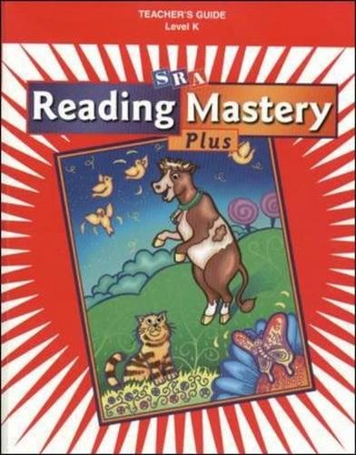Book Reading Mastery Additional Teachers Guide Level K free