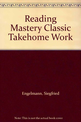 Book Reading Mastery Classic Level 1, Takehome Workbook B (Pkg. of 5) (READING MASTERY SIGNATURE SERIES) free