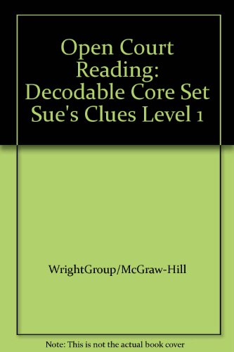 Book Open Court Reading: Decodable Core Set Sue's Clues Level 1 free