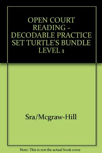 Book Open Court Reading: Decodable Practice Set Turtle's Bundle Level 1 free