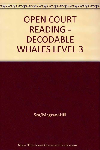Book Open Court Reading: Decodable Whales Level 3 free