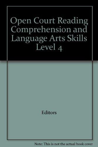 Book Open Court Reading Comprehension and Language Arts Skills Level 4 free