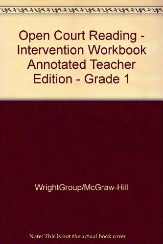 Book Open Court Reading - Intervention Workbook Annotated Teacher Edition - Grade 1 free