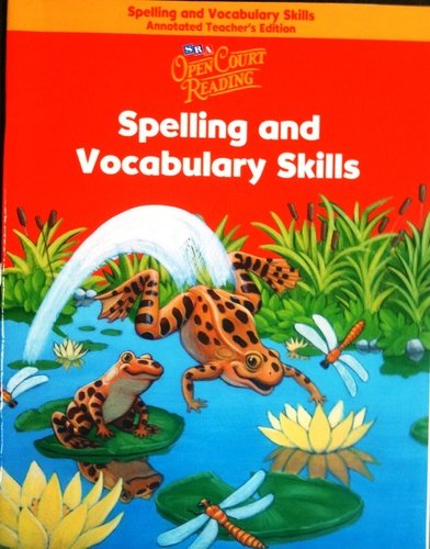 Book Open Court Reading - Spelling and Vocabulary Skills Annotated Teacher's Edition - Grade 1 free