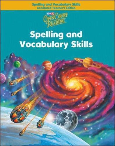Book Open Court Reading - Spelling And Vocabulary Skills Annotated Teacher's Edition - Grade 5 free
