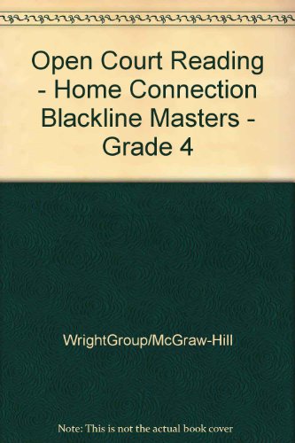 Book Open Court Reading - Home Connection Blackline Masters - Grade 4 free