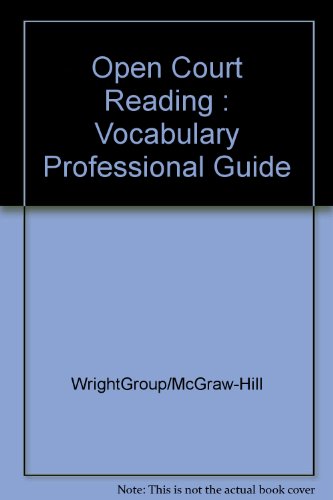 Book Open Court Reading : Vocabulary Professional Guide free