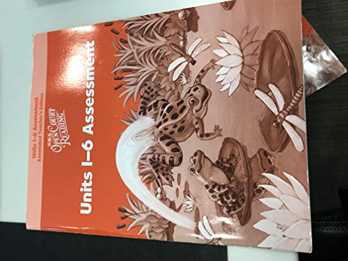 Book Open Court Reading, Level 1, Unit 1-6: Assessment, Annotated Teacher's Edition free