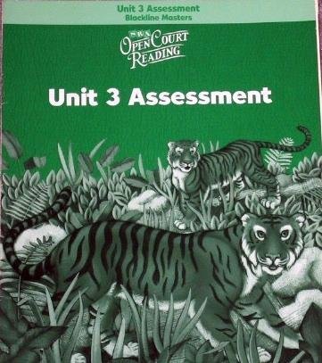 Book Open Court Reading: Unit 1 Assessment Blackline Masters Level 2 free