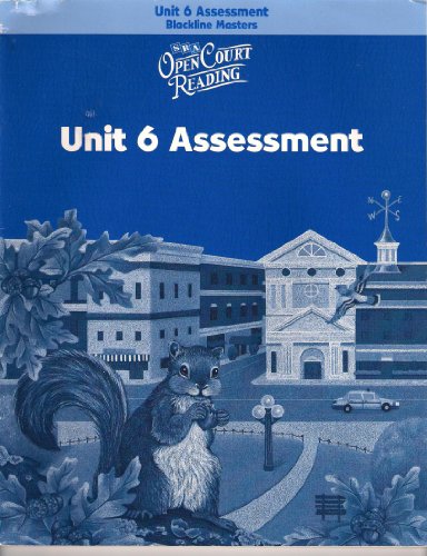 Book Open Court Reading: Unit 6 Assessment Blackline Masters Level 3 free