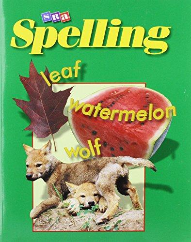Book SRA Spelling, Student Edition (softcover), Grade 4 free