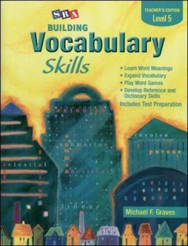 Book Building Vocabulary Skills A - Teacher's Edition - Level 5 free