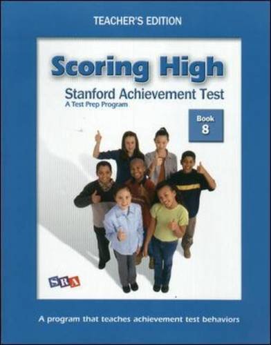 Book Scoring High: Stanford Achievement Test, Grade 8 (Teacher's Edition and Poster Package) free