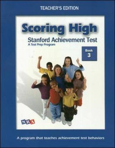 Book Scoring High on SAT: Teacher Edition Grade 3 free