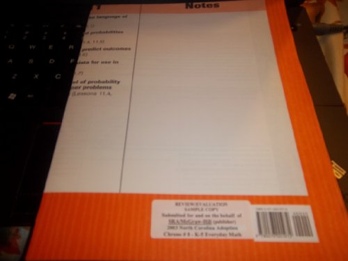 Book Grade 3: Content By Strand Poster free