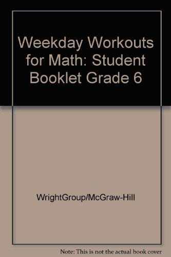 Book Weekday Workouts for Math: Grade 6 free
