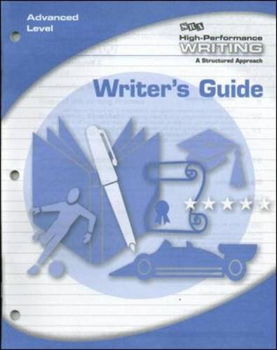 Book High-performance Writing Advanced Level, Writer's Guide (dodds Writing Program) free