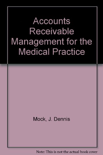 Book Accounts Receivable Management for the Medical Practice free