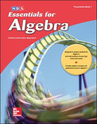 Book Essentials for Algebra Presentation Book 1 McGraw Hill Educators Edition free