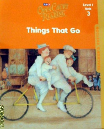 Book Sra Open Court Reading, Level 1 Unit 3: Things That Go free