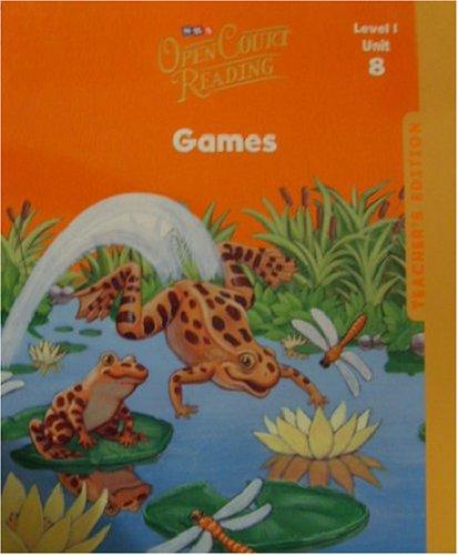 Book Open Court Reading, Unit 8, Grade 1: Games free