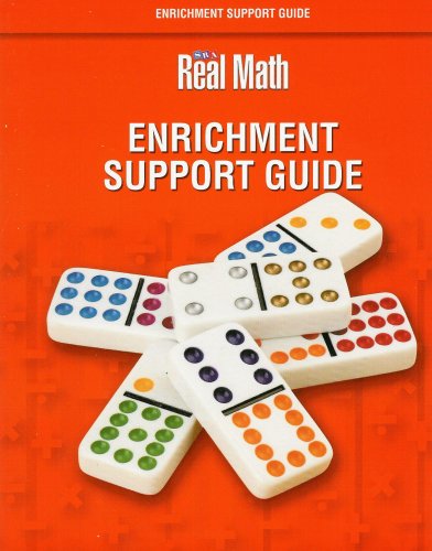 Book Real Math Enrichment Support Guide - Grade 1 (sra Real Math) free