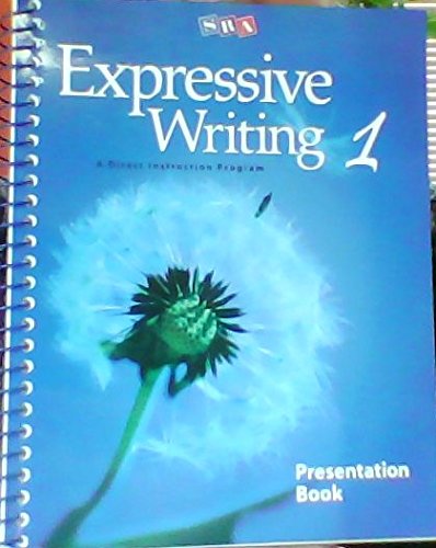Book SRA Expressive Writing 1 Presentation Book free