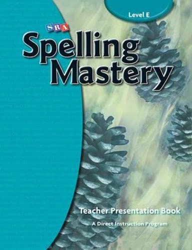 Book Spelling Mastery Level E, Teacher Materials free
