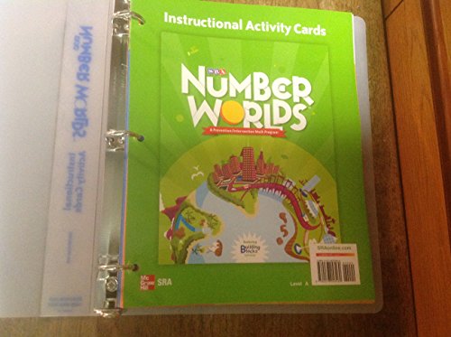 Book Instructional Activity Cards SRA Number Worlds A Prevention/Intervention Math Program LEVEL A free