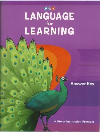 Book Language for Learning Answer Key free