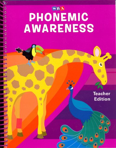 Book Phonemic Awareness Pre-K, Teacher's Edition free
