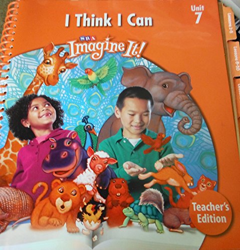 Book Sra Imagine It!  Level 1, Unit 7: I Think I Can (teacher's Edition) free