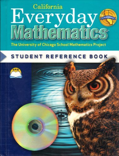 Book California Everyday Mathematics Grade 5 (student Reference Book) By University Of Chicago School Mathematics (2008-05-03) free