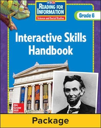 Book Reading for Information, Interactive Skills Handbook (6-pk), Grade 6 free