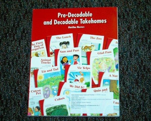 Book Pre-decodable And Decodable Takehomes Blackline Masters Level K (sra Imagine It!) free