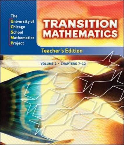 Book Transition Mathematics free