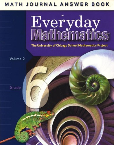 Book Everyday Mathematics: Math Journal Answer Book, Grade 4, Vol. 2 (University of Chicago School Mathematics Project) free