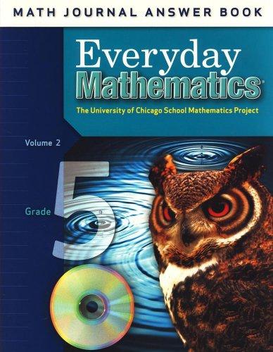 Book Everyday Mathematics Math Journal Answer Book Grade 5, Volume 2 (UCSMP (University of Chicago School Mathematics Project)) free