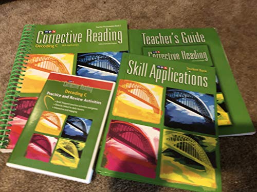 Book SRA Corrective Reading, Decoding C, Skill Applications, Teacher Presentation Book 2 ISBN 0076112373 free